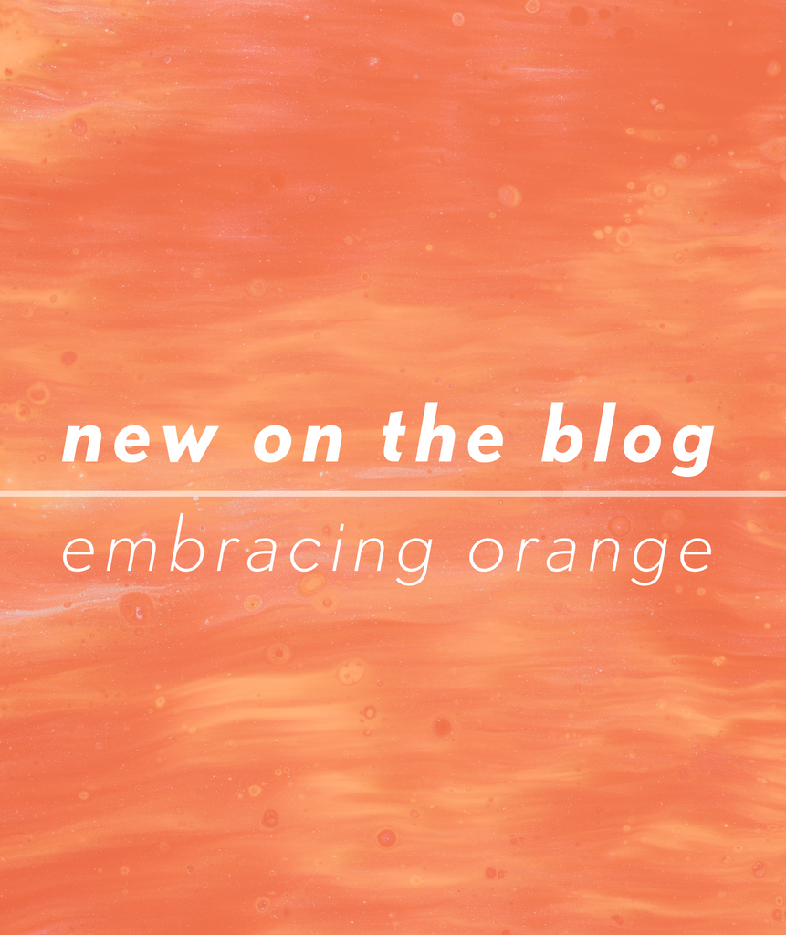 Embracing Orange for that Creative Burst